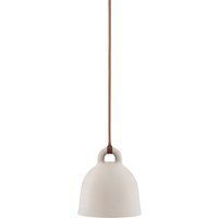 Normann Copenhagen - Bell Pendelleuchte x-small, sand von Normann Copenhagen