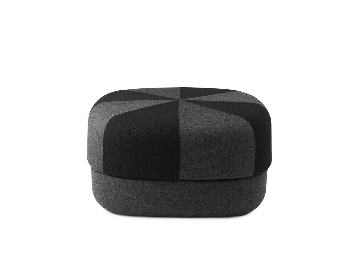 Normann Copenhagen - Circus Pouf Duo Large Black Normann Copenhagen von Normann Copenhagen