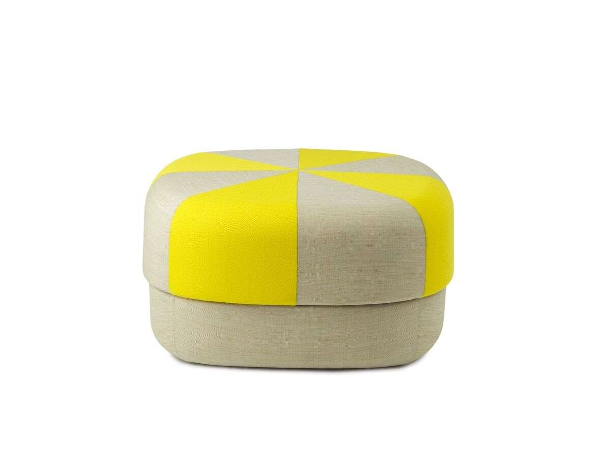 Normann Copenhagen - Circus Pouf Duo Large Yellow Normann Copenhagen von Normann Copenhagen