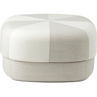 Normann Copenhagen - Circus Pouf groß duo, sand von Normann Copenhagen