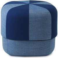 Normann Copenhagen - Circus Pouf klein duo, blau von Normann Copenhagen