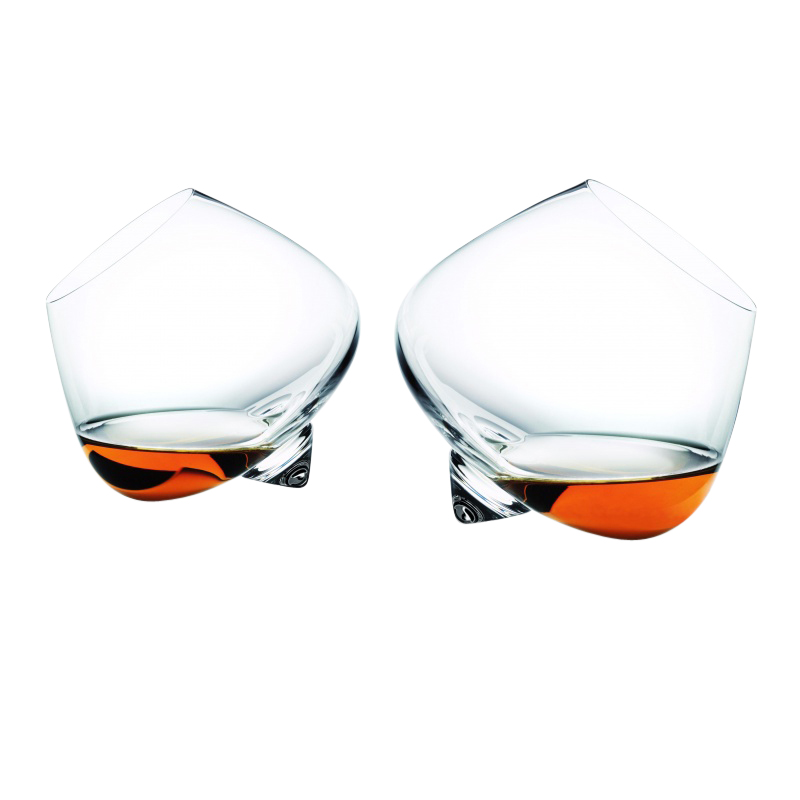 Normann Copenhagen - Cognac Glas Set 2 Stück - transparent von Normann Copenhagen