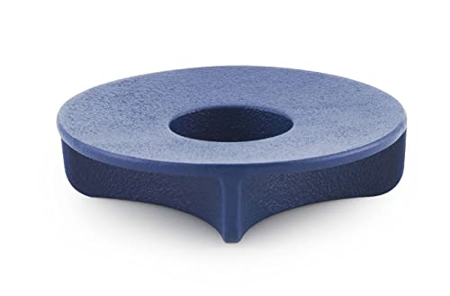 Normann Copenhagen Fe Teelichthalter, Gusseisen, blau, 11,2cm von Normann Copenhagen