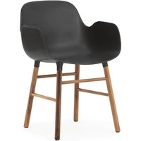 Normann Copenhagen - Form Armlehnstuhl mit Holzgestell Normann Copenhagen - Form Armlehnstuhl mit Holzgestell von Normann Copenhagen