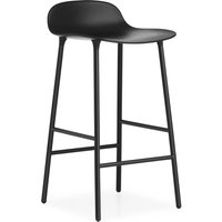 Normann Copenhagen - Form Barhocker H 65 cm, schwarz von Normann Copenhagen