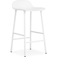 Normann Copenhagen - Form Barhocker H 65 cm, weiß von Normann Copenhagen