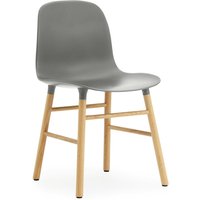 Normann Copenhagen - Form Stuhl, Eiche / grau von Normann Copenhagen