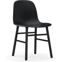 Normann Copenhagen - Form Stuhl, Eiche schwarz / schwarz von Normann Copenhagen