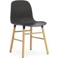 Normann Copenhagen - Form Stuhl mit Holzgestell von Normann Copenhagen