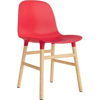 Normann Copenhagen - Form Stuhl mit Holzgestell von Normann Copenhagen