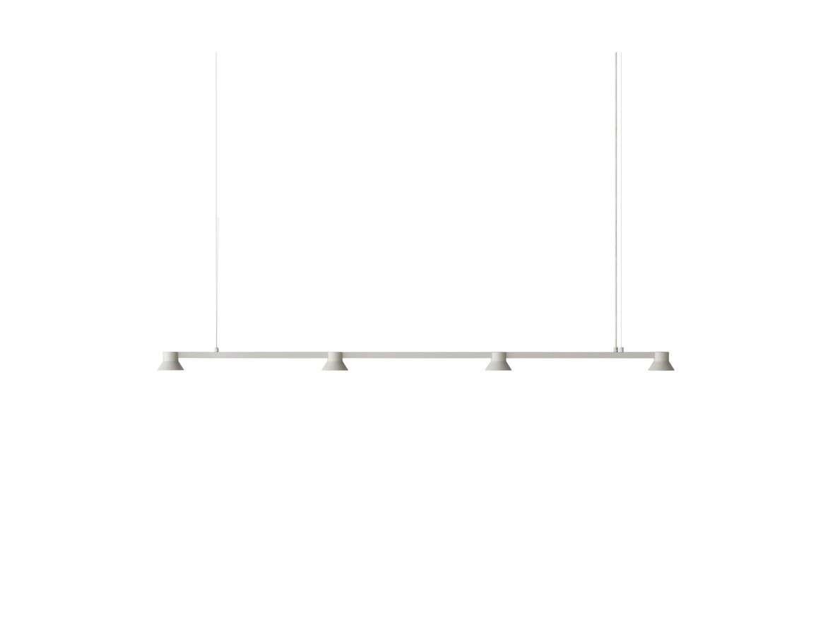 Normann Copenhagen - Hat Linear Pendelleuchte Large Warm Grey Normann Copenhagen von Normann Copenhagen