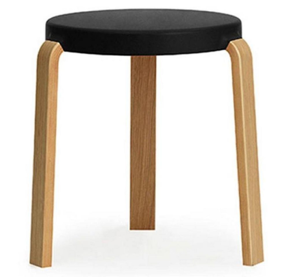 Normann Copenhagen Hocker Hocker Tap Oak-Black von Normann Copenhagen