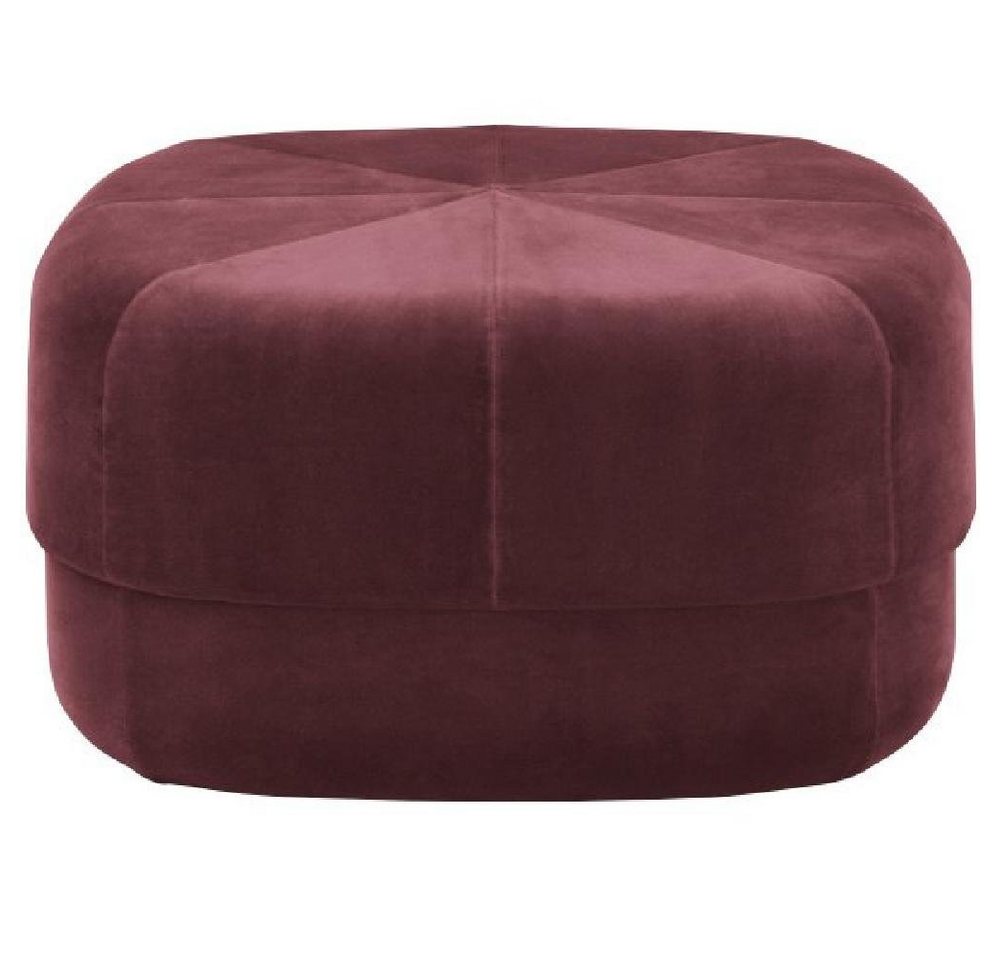 Normann Copenhagen Hocker Pouf Circus Dark Red (L) von Normann Copenhagen