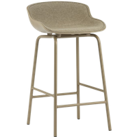 Normann Copenhagen - Hyg Barhocker 65cm Frontpolsterung von Normann Copenhagen