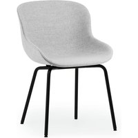 Normann Copenhagen - Hyg Chair Vollpolster, schwarz / grau (Synergy LDS16) von Normann Copenhagen