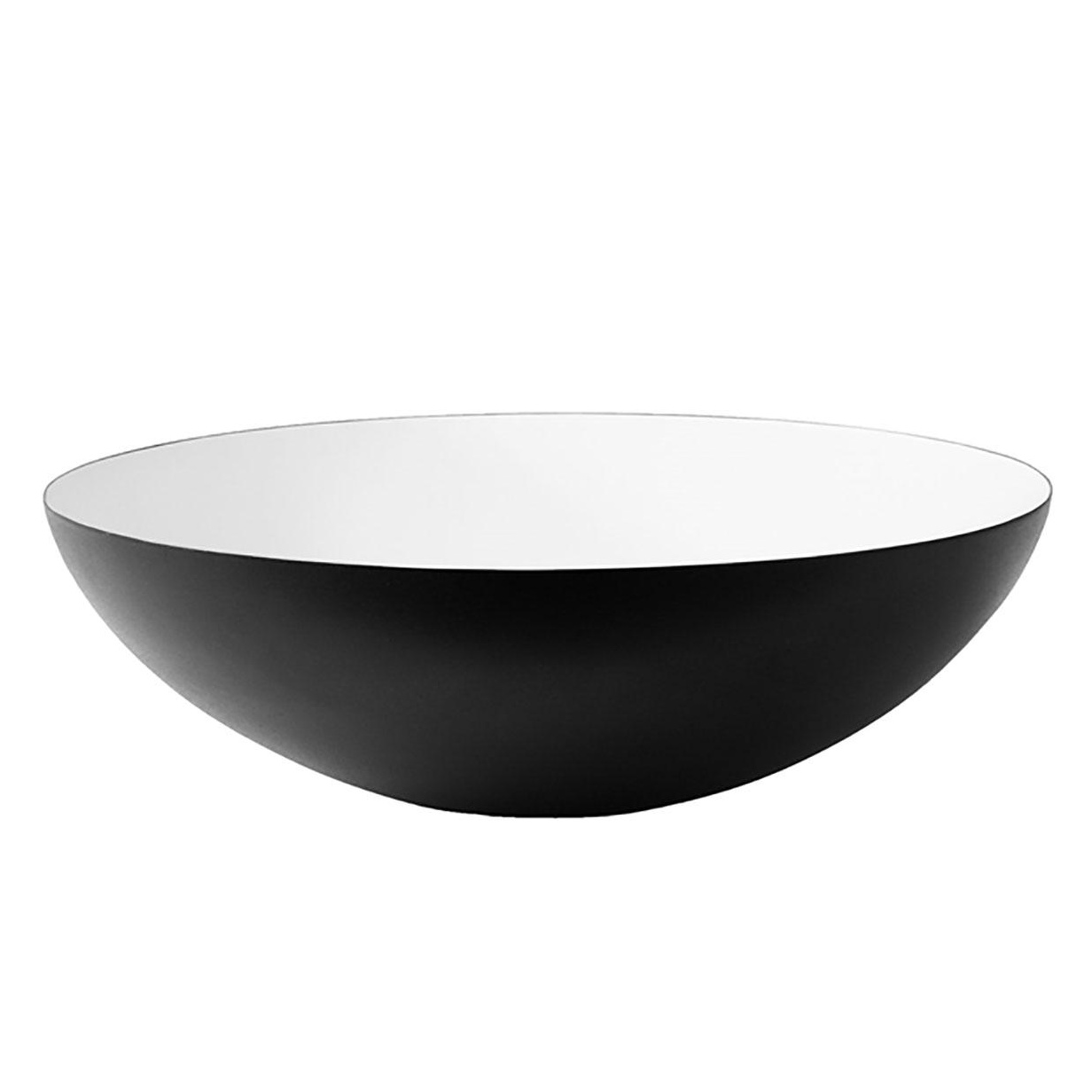 Normann Copenhagen - Krenit Schale Ø 38cm - weiß/H: 12 cm/Ø 38cm von Normann Copenhagen