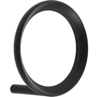 Normann Copenhagen - Loop Wandhaken, large, schwarz von Normann Copenhagen