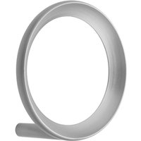 Normann Copenhagen - Loop Wandhaken, medium, zink gebürstet von Normann Copenhagen