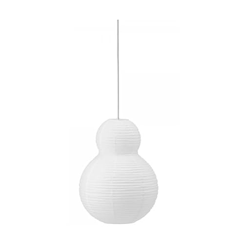 Normann Copenhagen - Pendelleuchte - Puff Bubble - Reispapier - Farbe: White - (HxØ): 50 x 32 cm von Normann Copenhagen