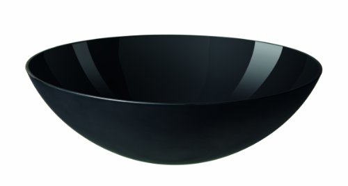 Normann Copenhagen Salatschüssel, schwarz, Ø 28 cm - Höhe 9 cm von Normann Copenhagen