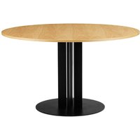 Normann Copenhagen - Scala Tisch Ø 130 x H 75 cm, Eiche von Normann Copenhagen