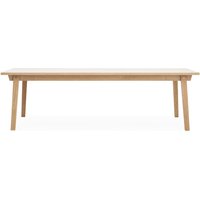 Normann Copenhagen - Slice Table Wood 90 x 250 cm, eiche von Normann Copenhagen