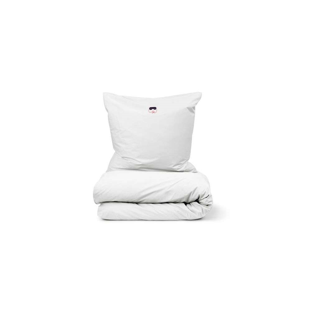 Normann Copenhagen - Snooze Bed Linen 140x200 Deep Sleep White von Normann Copenhagen