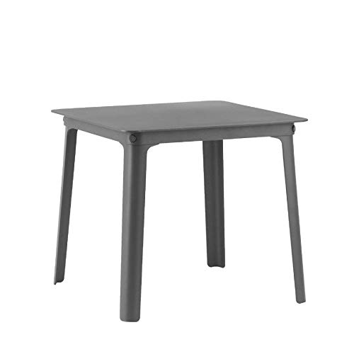 Normann Copenhagen Steady Graphite Beistelltisch klein grau, Stahl, 38x45x45 cm von Normann Copenhagen