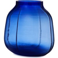 Normann Copenhagen - Step Vase H 23 cm, blau von Normann Copenhagen
