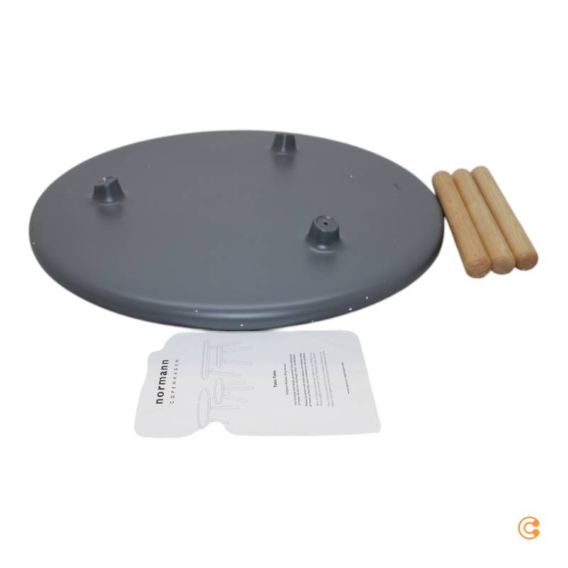 Normann Copenhagen Tablo Beistelltisch Couchtisch Tisch Grau Siehe Text/Foto B-Ware von Normann Copenhagen