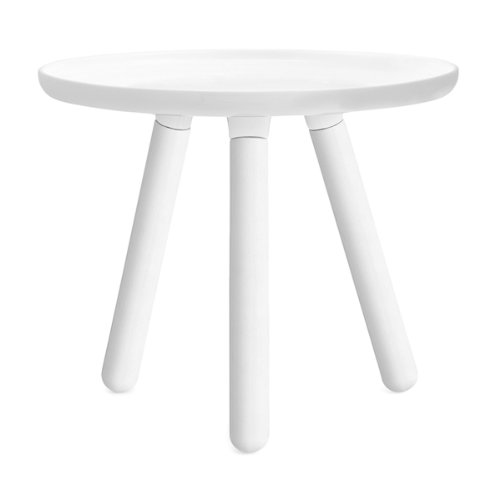 Normann Copenhagen Tablo Tisch, Eiche, Weiß, 42x50cm von Normann Copenhagen