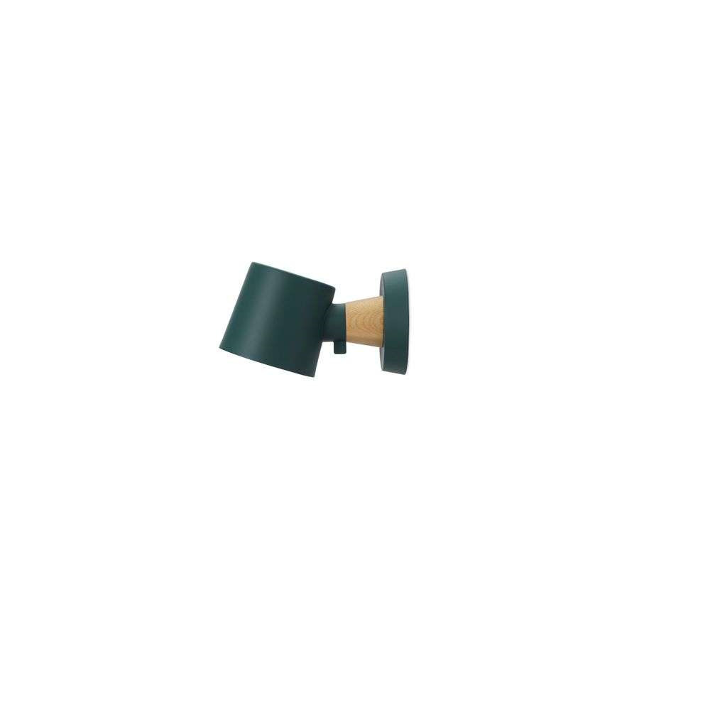 Normann Copenhagen - Rise Wandleuchte Hardwired Petrol Green von Normann Copenhagen