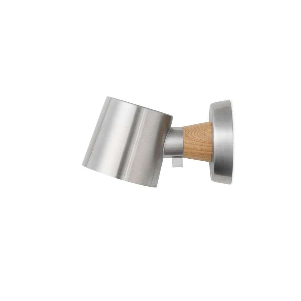 Normann Copenhagen - Rise Wandleuchte Hardwired Stainless Steel von Normann Copenhagen