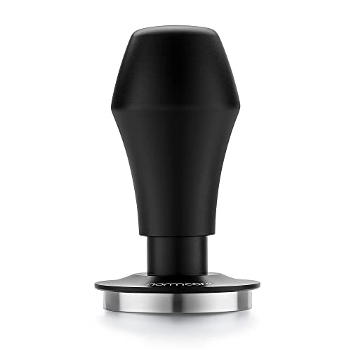 Normcore 51 mm Kaffee-Tamper V4.1 mit Klick-Sound-Feedback, federbelasteter Tamper passend für 51 mm Delonghi-Siebträger, 304 Edelstahl, flacher Boden, eloxierter Aluminiumgriff mit Silikonständer Normcore 51 mm Kaffee-Tamper V4.1 mit Klick-Sound-Feedback, federbelasteter Tamper passend für 51 mm Delonghi-Siebträger, 304 Edelstahl, flacher Boden, eloxierter Aluminiumgriff mit Silikonständer von Normcore