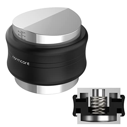 Normcore 53,3 mm Kaffee Distributor mit Tamper - 2 in 1 Kaffee Verteiler und Tamper für Siebträgermaschine Espresso Normcore 53,3 mm Kaffee Distributor mit Tamper - 2 in 1 Kaffee Verteiler und Tamper für Siebträgermaschine Espresso von Normcore