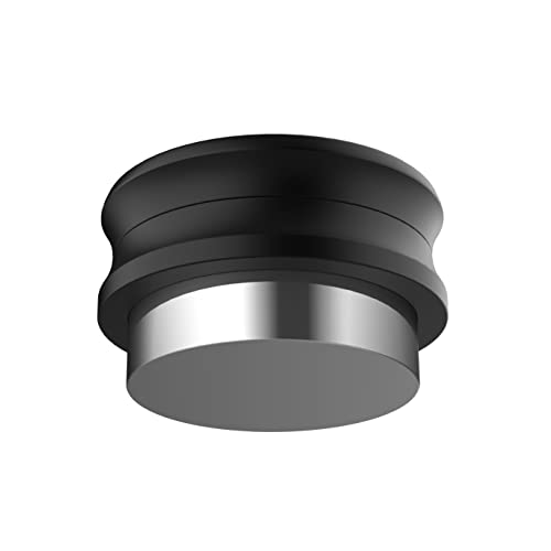 Normcore 53.3 mm Push-Tamper - Kaffeepulver-Verteiler - Base Flat 53,3 mm Tamper - Edelstahl Espresso Tamper mit Aluminium Matte von Normcore