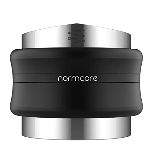 Normcore 58,5 mm Kaffee Distributor mit Tamper | 2 in 1 Kaffee Verteiler und Tamper | 2 in 1 Levelling Tool Nivellierwerkzeug für Siebträgermaschine Espresso von Normcore