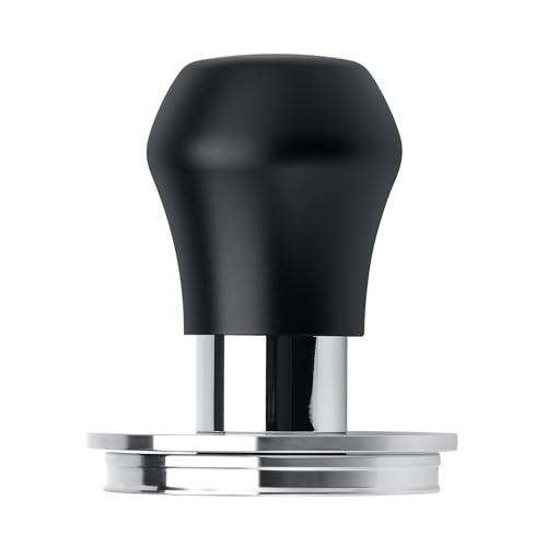Normcore 58 mm Kaffeestampfer V4.1 Mini, gefedert mit Klick-Feedback, kompatibel mit 58 mm Espressomaschinen, Siebträger aus eloxiertem Aluminium, Griff und Silikonständer, Schwarz Normcore 58 mm Kaffeestampfer V4.1 Mini, gefedert mit Klick-Feedback, kompatibel mit 58 mm Espressomaschinen, Siebträger aus eloxiertem Aluminium, Griff und Silikonständer, Schwarz von Normcore