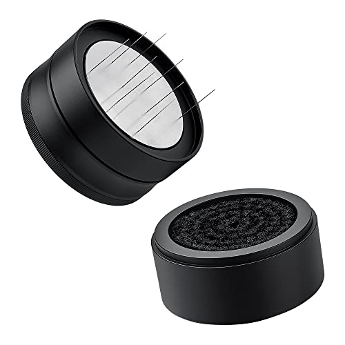 Normcore 58 mm verstellbares Nadelverteilungswerkzeug V2 – Nadel-Typ Kaffee-Verteilerwerkzeug – WDT-Verteiler-Nivellierwerkzeug – Espresso-Nadelrührer von Normcore