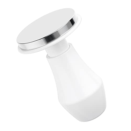 Normcore Kaffee Tamper 53.3mm - Weiß Druckregulierender - Barista Stempel mit 15lb / 25lb /30lbs Anpressdruck - Aluminiumgriff Matte (Durchmesser Ø 53,3mm) von Normcore