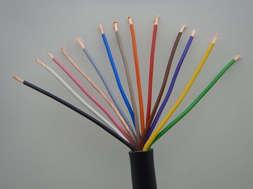 FAHRZEUG ANHÄNGERKABEL ANHÄNGERLEITUNG KABEL DOPPELT ISOLIERT 13 POLIG 13x 1,5mm² (10) von Normfest