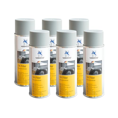 Normfest 1K Dickschichtfüller Multi Filler Lack Füller Grundierung Primer 6x 400ml von Normfest