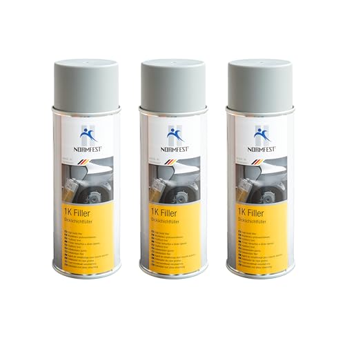 Normfest 1K Dickschichtfüller Multi Filler Lack Füller Grundierung Primer 3x 400ml von Normfest