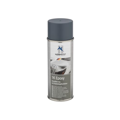 Normfest 1K Epoxy Grundierung mit Roststoppfunktion Füller grau 400ml von Normfest