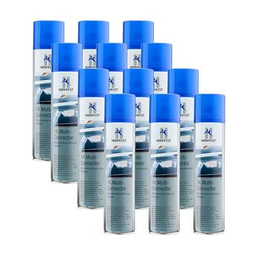 Normfest 1K-Multi Mehrzweck Grundierung Füller Rostschutz Spray hellgrau 12x 400ml von Normfest