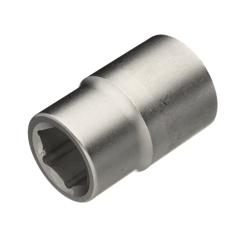 Normfest 3/4" Steckschlüssel-Einsatz | 3/4 Zoll | Außen-Sechskant Profil | Außensechskant | Nuss | (SW21 | 21mm (50mm lang)) von Normfest