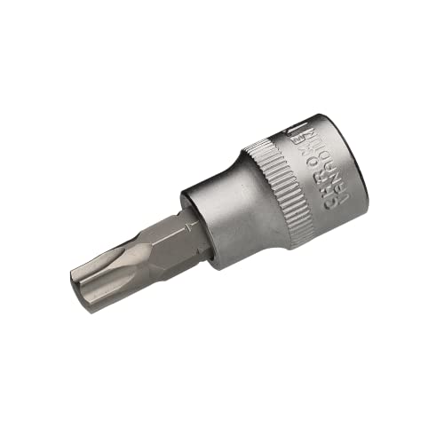 Normfest 3/8" TORX Schraubendreher-Einsatz | 3/8 Zoll TORX | Antrieb Vierkant hohl 10 mm (3/8 Zoll) | Abtrieb Innen TORX Profil | (T45) von Normfest