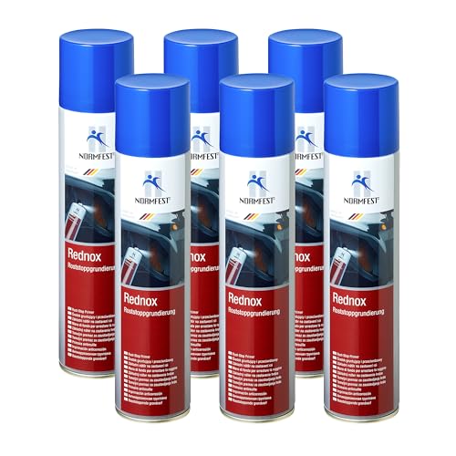 Normfest Rednox Roststopp-Grundierung Anti Rost Spray 6x 400ml von Normfest