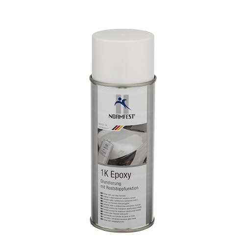 Normfest 1K Epoxy Grundierung mit Roststoppfunktion Füller weiß 400ml von Normfest