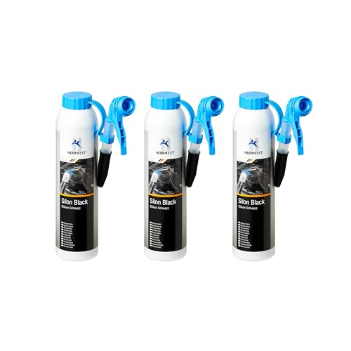 Normfest Silon Black schwarzes Silikon Dichtmasse 3x 200ml von Normfest